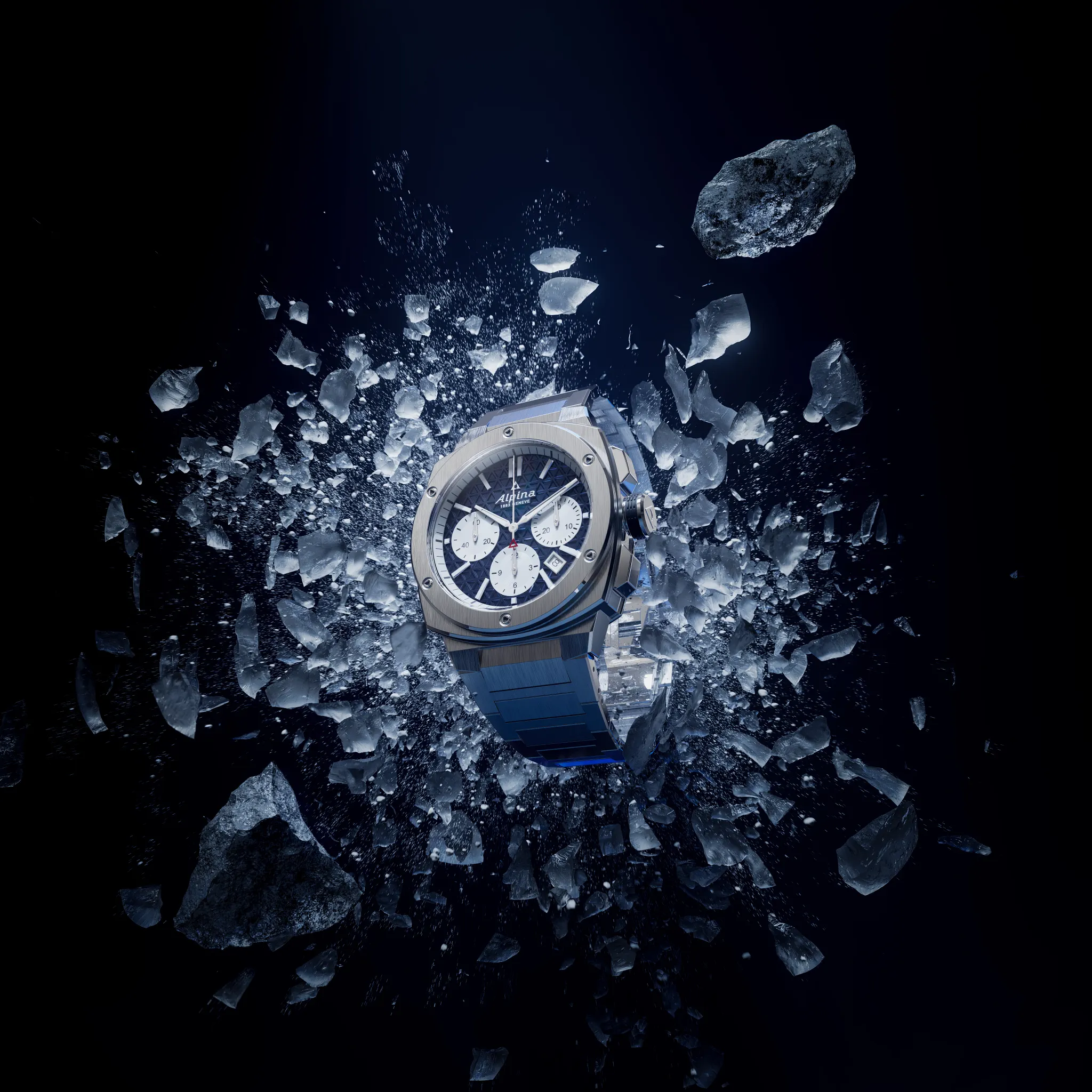 Extreme Chronograph Automatic Watch AL-730NS4AE6B | Alpina Watches US